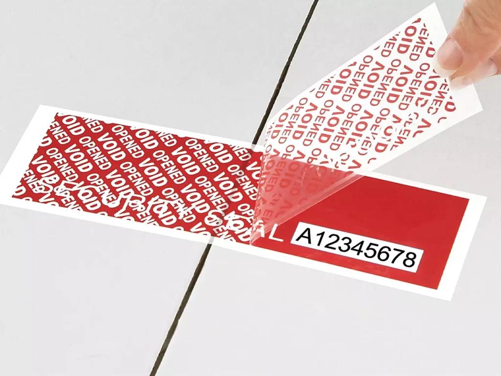 Security Strips on a Roll