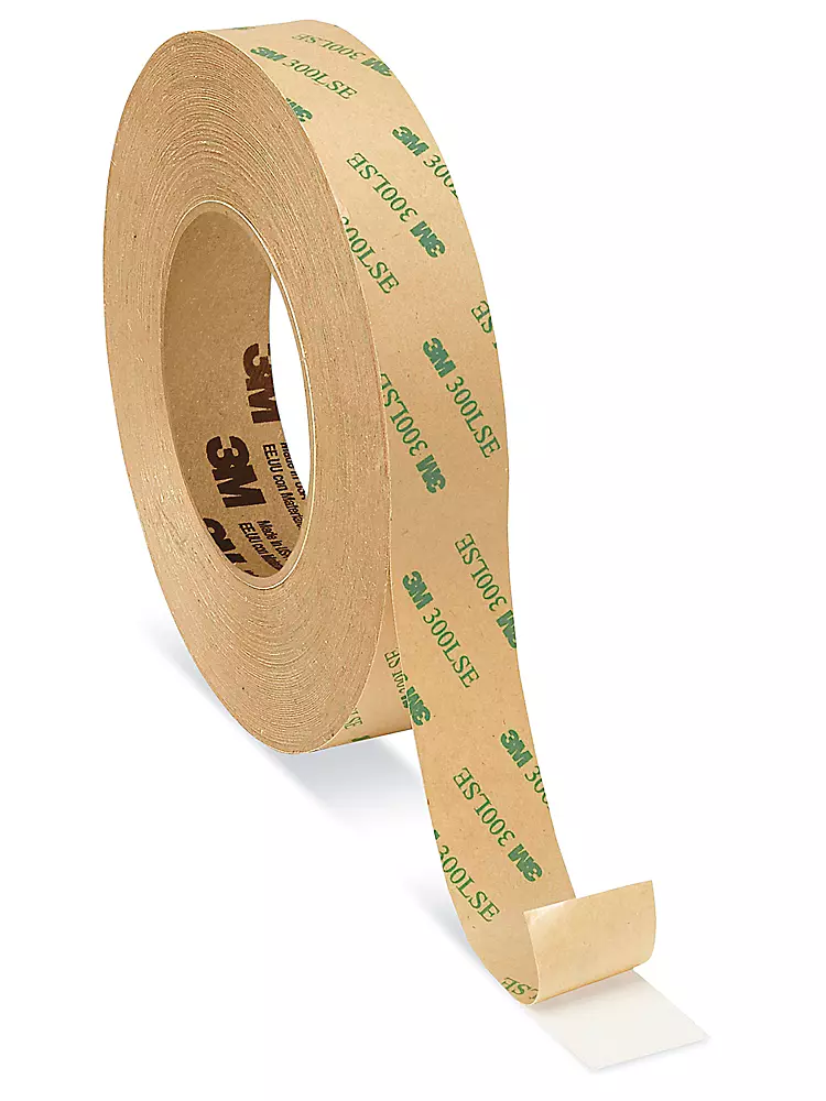 3M 9472LE Adhesive Transfer Tape Hand Rolls - 1" x 60 yds