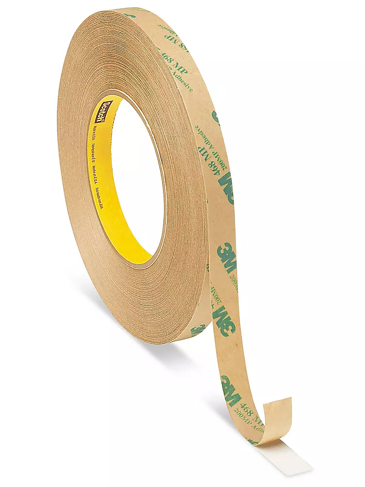 3M 468MP Adhesive Transfer Tape - 1/2" x 60 yds