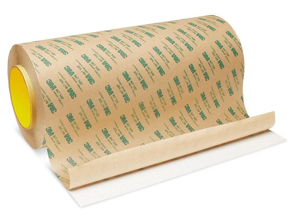 3M 467MP Adhesive Transfer Tape - 12" x 60 yds
