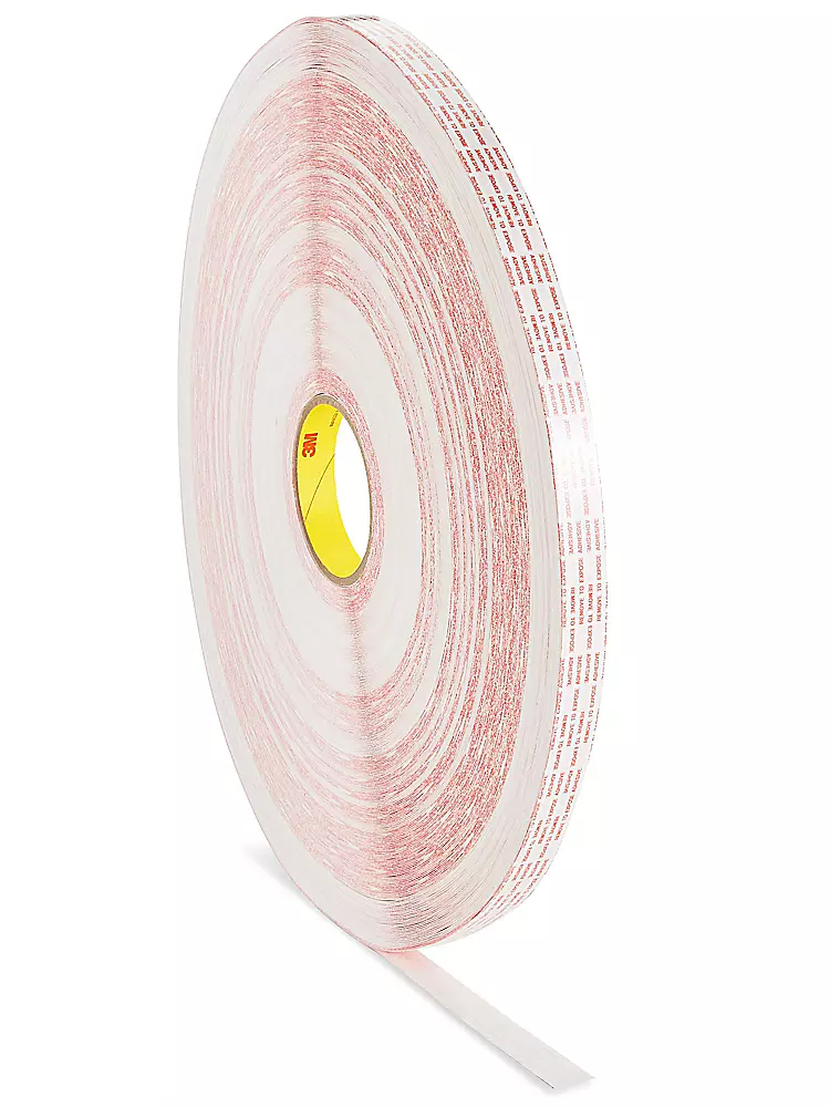 3M 476XL Double-Sided Extended-Liner Tape - 3/4" x 540 yds