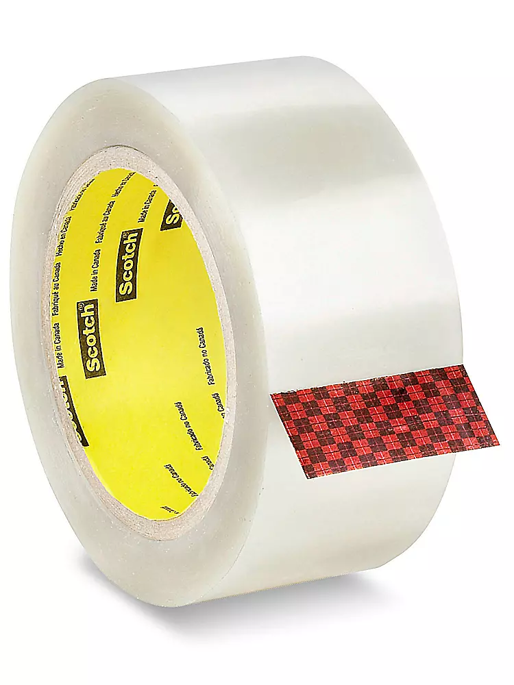 3M 351 Carton Sealing Tape - Clear, 2" x 55 yds