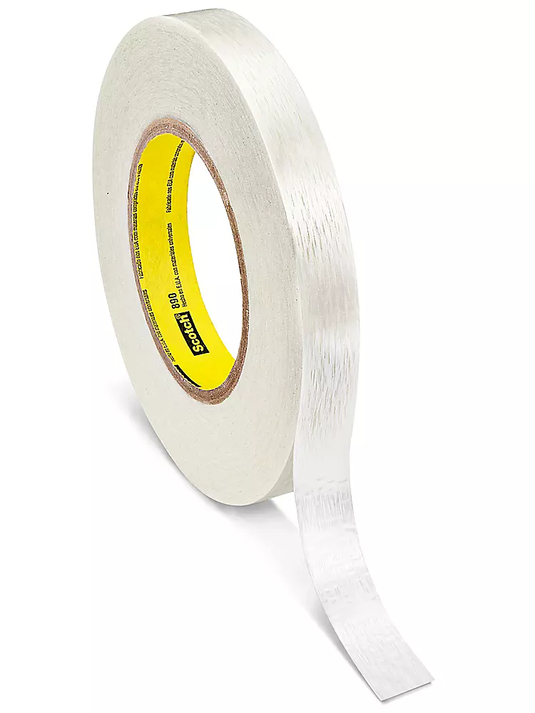 3M 890MSR Super Strength Strapping Tape - 3/4" x 60 yds