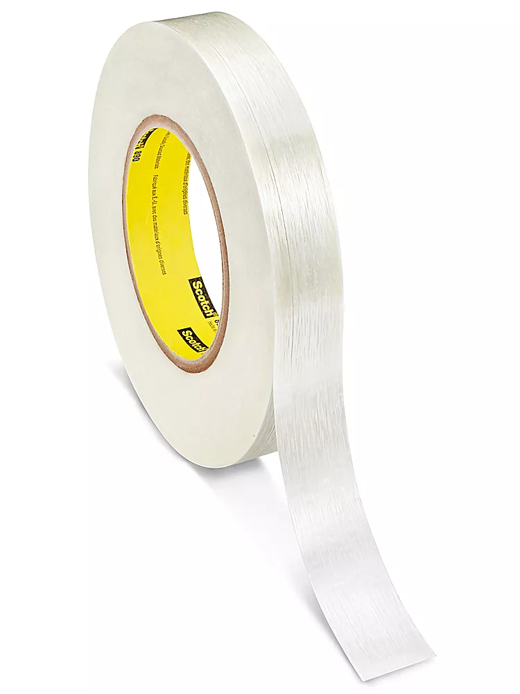 3M 890MSR Super Strength Strapping Tape - 1" x 60 yds