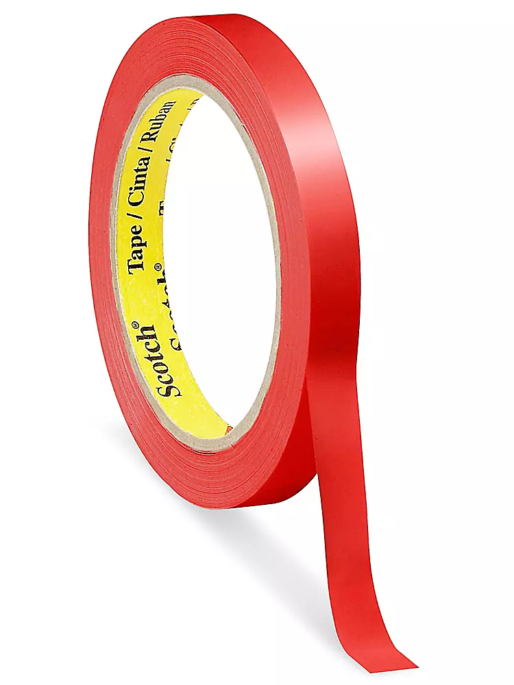 3M 690 Scotch® Film Tape - 1/2" x 72 yds, Red