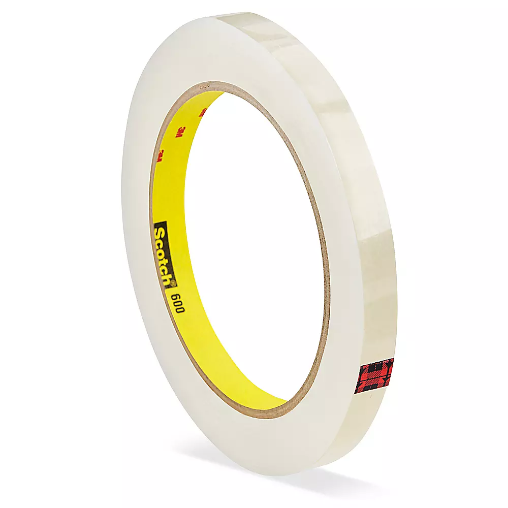 3M 600 Scotch® Transparent Tape - 1/2" x 72 yds