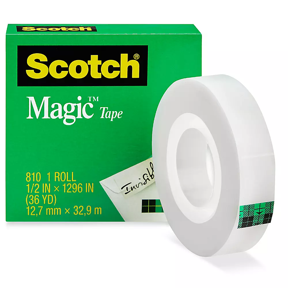 3M 810 Scotch® Magic™ Tape - 1/2" x 36 yds