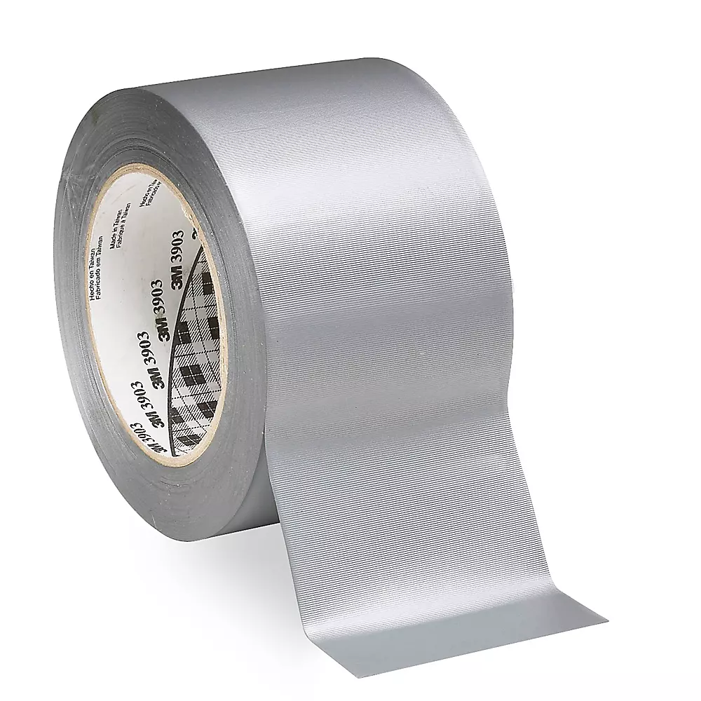3M 3903 Vinyl Duct Tape - 3" x 50 yds, Gray