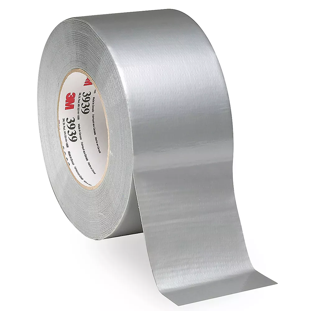 3M 3939 Performance Duct Tape - 3" x 60 yds, Silver