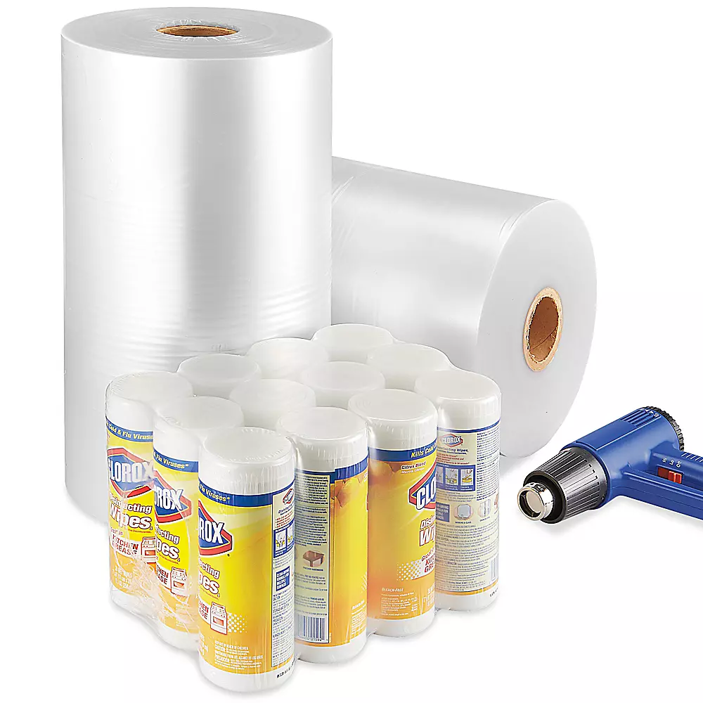 Heavy Duty Bundling Shrink Film Roll - 200 gauge, 20" x 4,200'