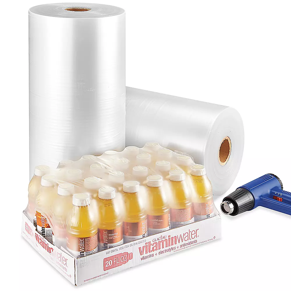 Heavy Duty Bundling Shrink Film Roll - 200 gauge, 24" x 4,200'