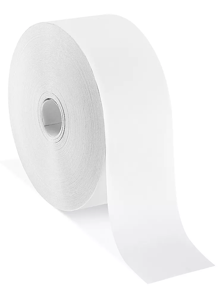 Non-Reinforced Kraft Paper Tape - 3" x 600', White