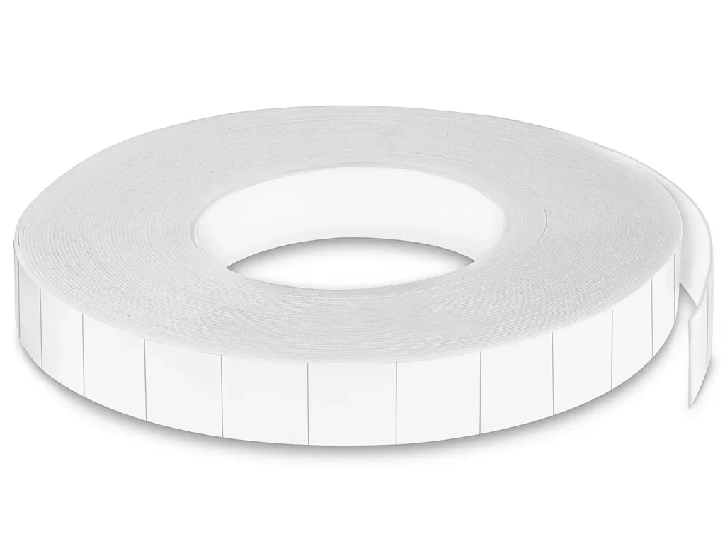 NorthEdge Pre-Cut Double-Sided Foam Squares - 3/4 x 3/4", 1/32" Thick