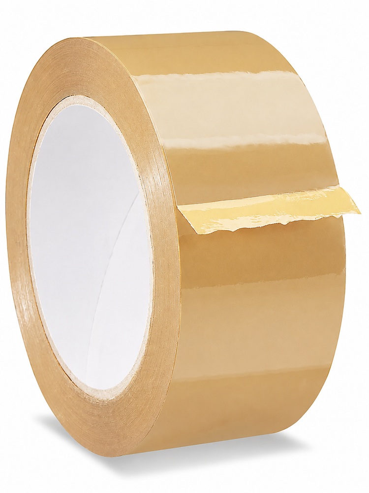 Economy Industrial Tape - 1.8 Mil, 2" x 110 yds, Tan