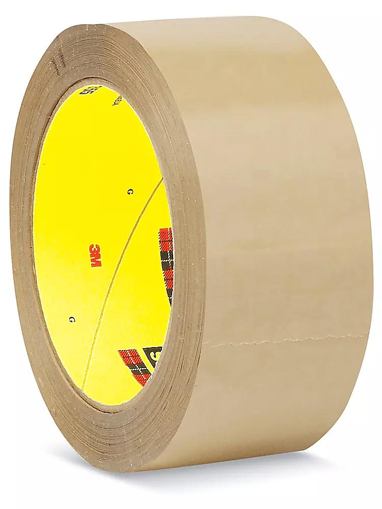 3M 355 Carton Sealing Tape - 2" x 55 yds, Tan