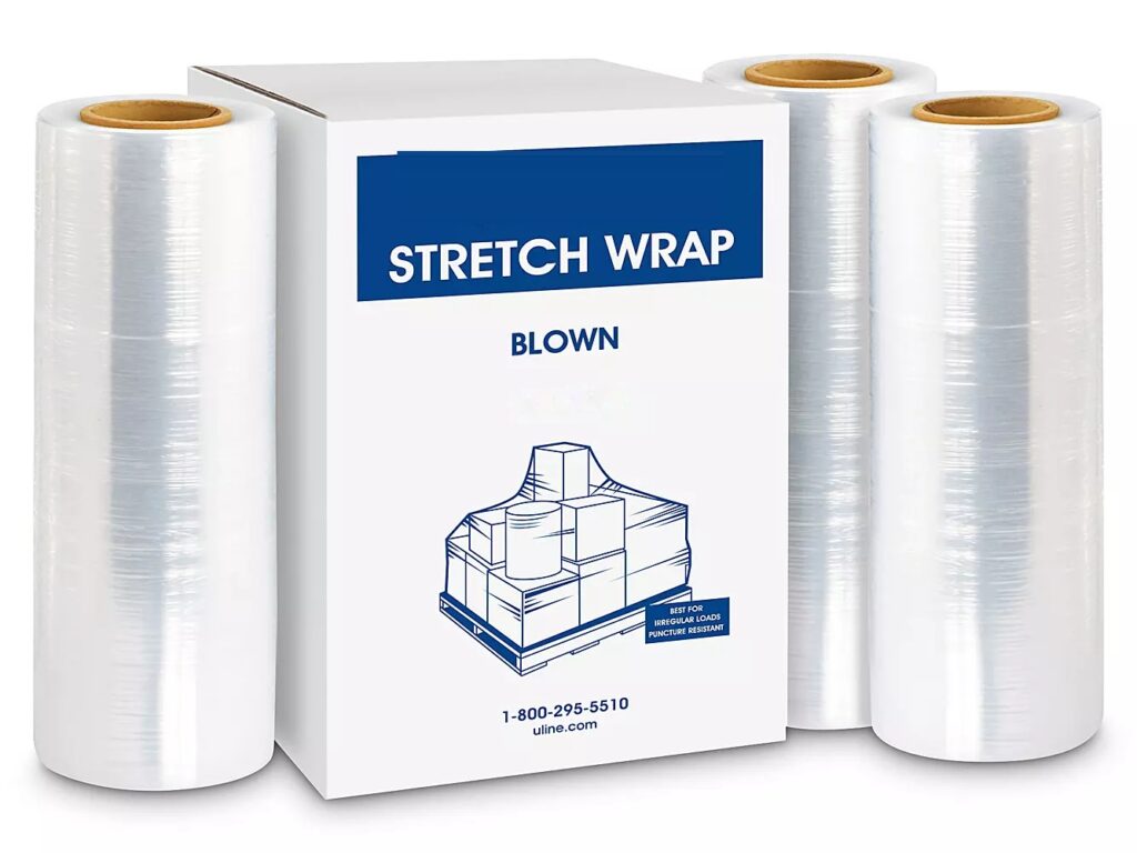 NorthEdge Stretch Wrap - Blown, 120 gauge, 15" x 1,000'