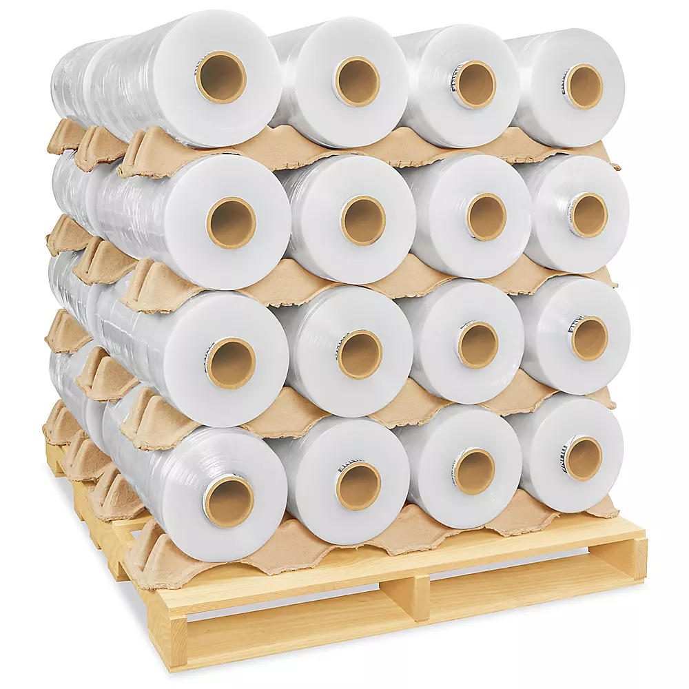 NorthEdge Machine Length Stretch Film Skid Lot - One-Sided Cling, 70 gauge, 20" x 6,500'