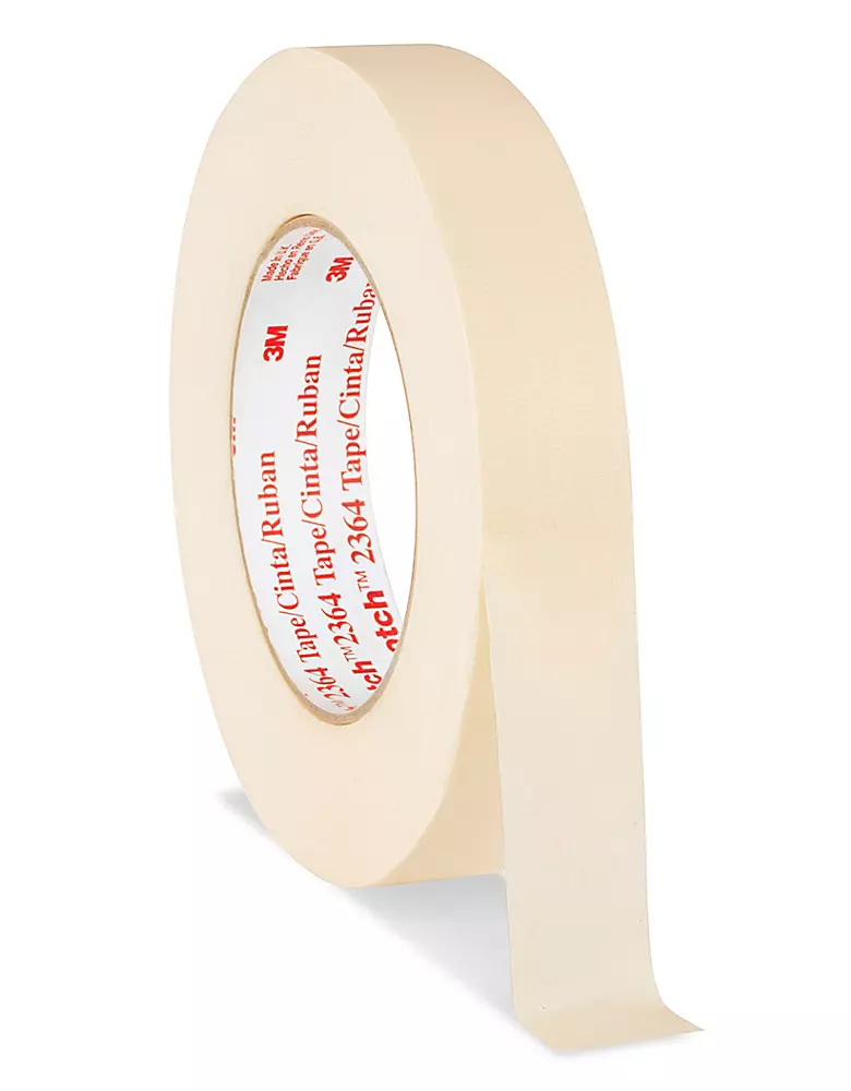 3M 2364 High Temperature Masking Tape - 1" x 60 yds