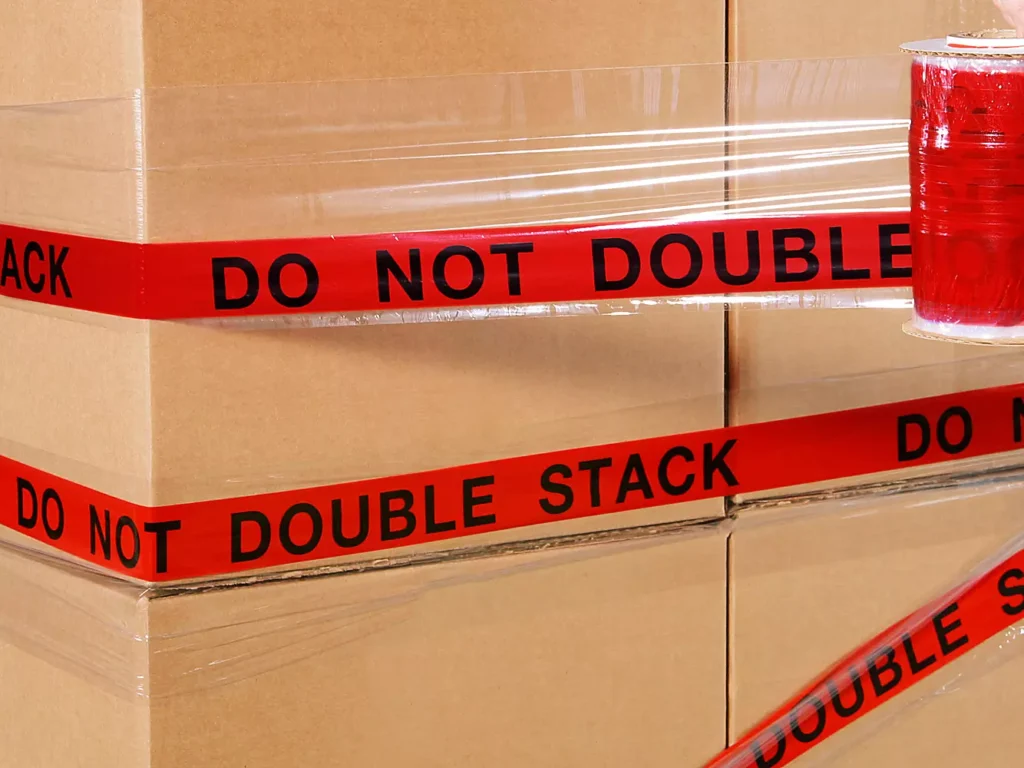 NED Wrappers NED Identi-Wrap - "Do Not Double Stack", 80 gauge, 5" x 500'