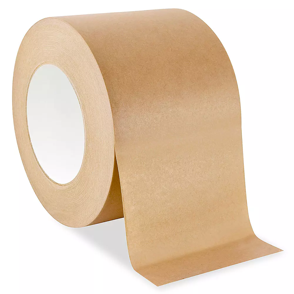 Pressure Sensitive Kraft Tape - 4" x 60 yds