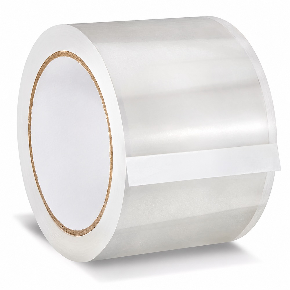 NorthEdge Quiet Tape - 2.6 Mil, 3" x 55 yds, Clear