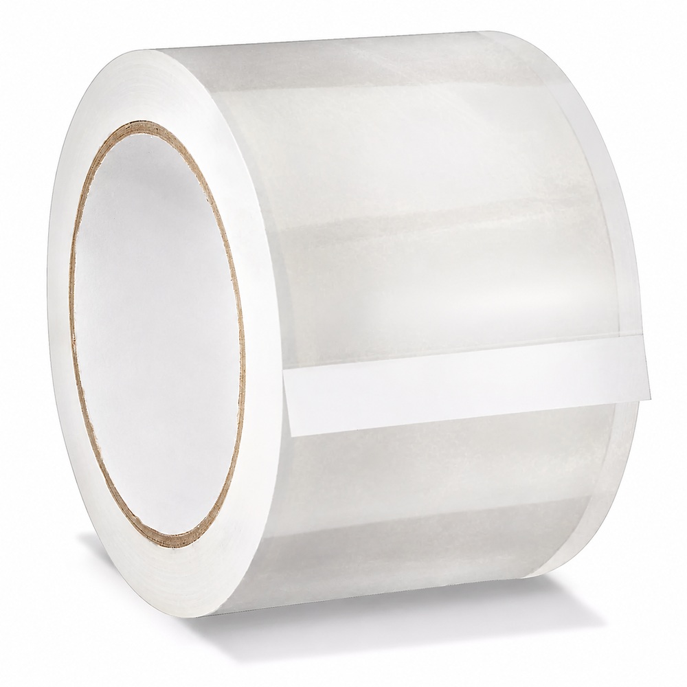 NorthEdge Quiet Tape - 3.1 Mil, 3" x 55 yds, Clear