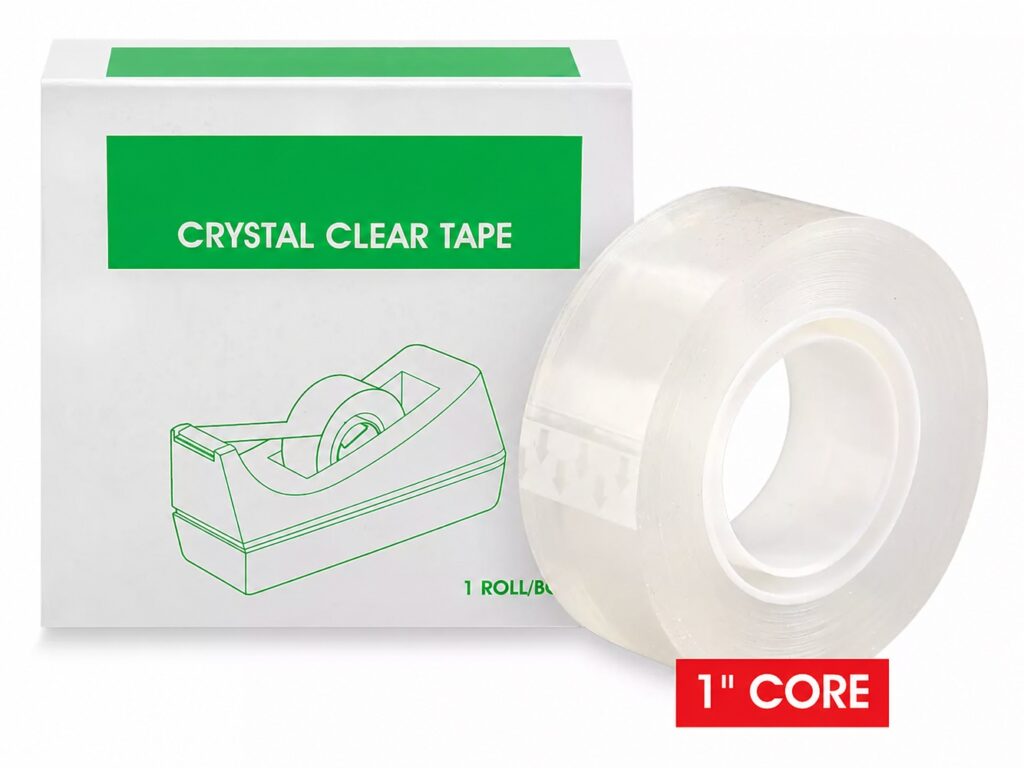 NorthEdge Crystal Clear Tape - 3/4" x 36 yds