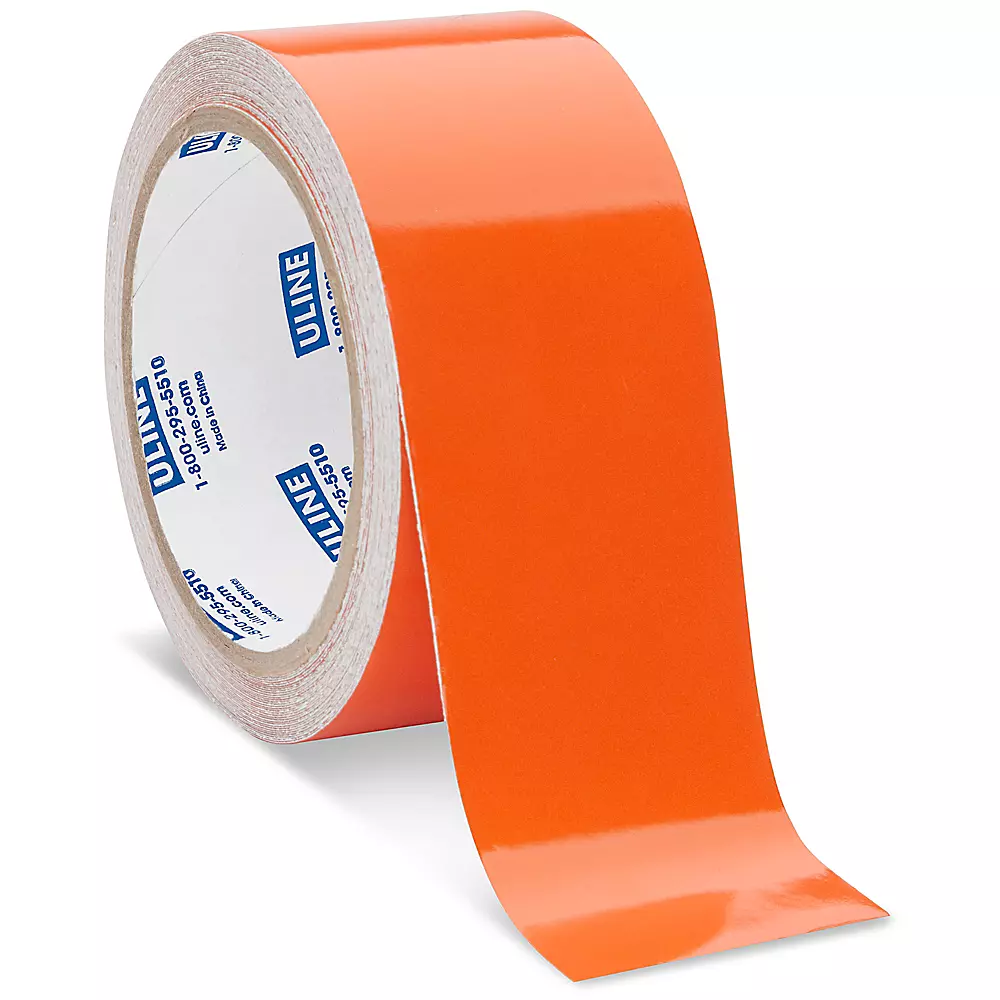 Reflective Tape - 2" x 10 yds, Orange