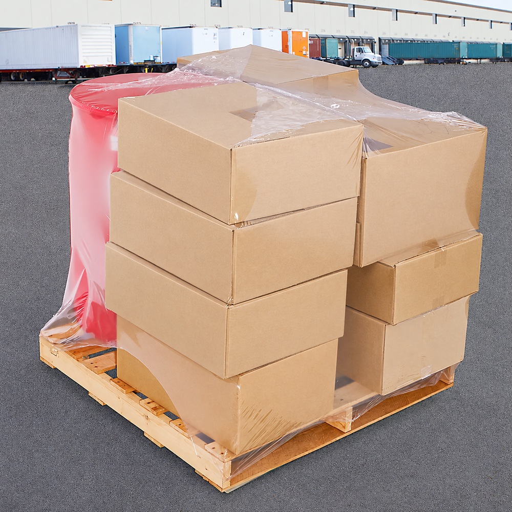 Shrink Pallet Bags - 4 Mil, 44 x 44 x 84"