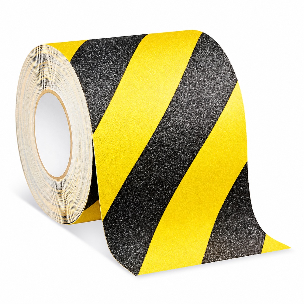 NorthEdge Anti-Slip Tape - 6" x 60', Yellow/Black