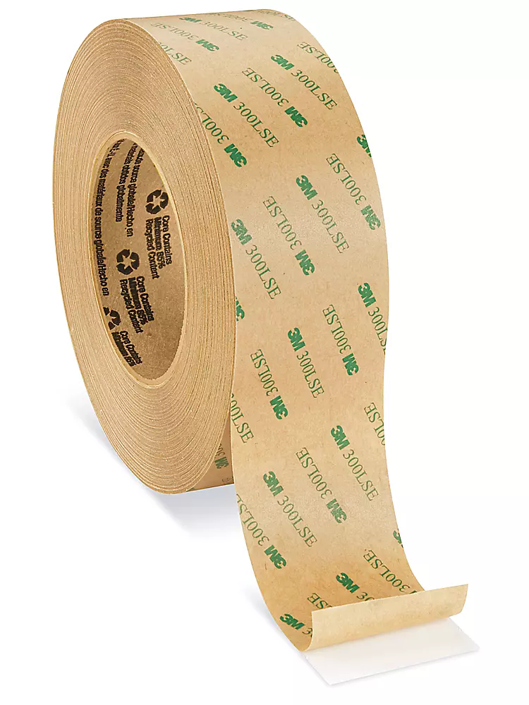 3M 9472LE Adhesive Transfer Tape Hand Rolls - 2" x 60 yds