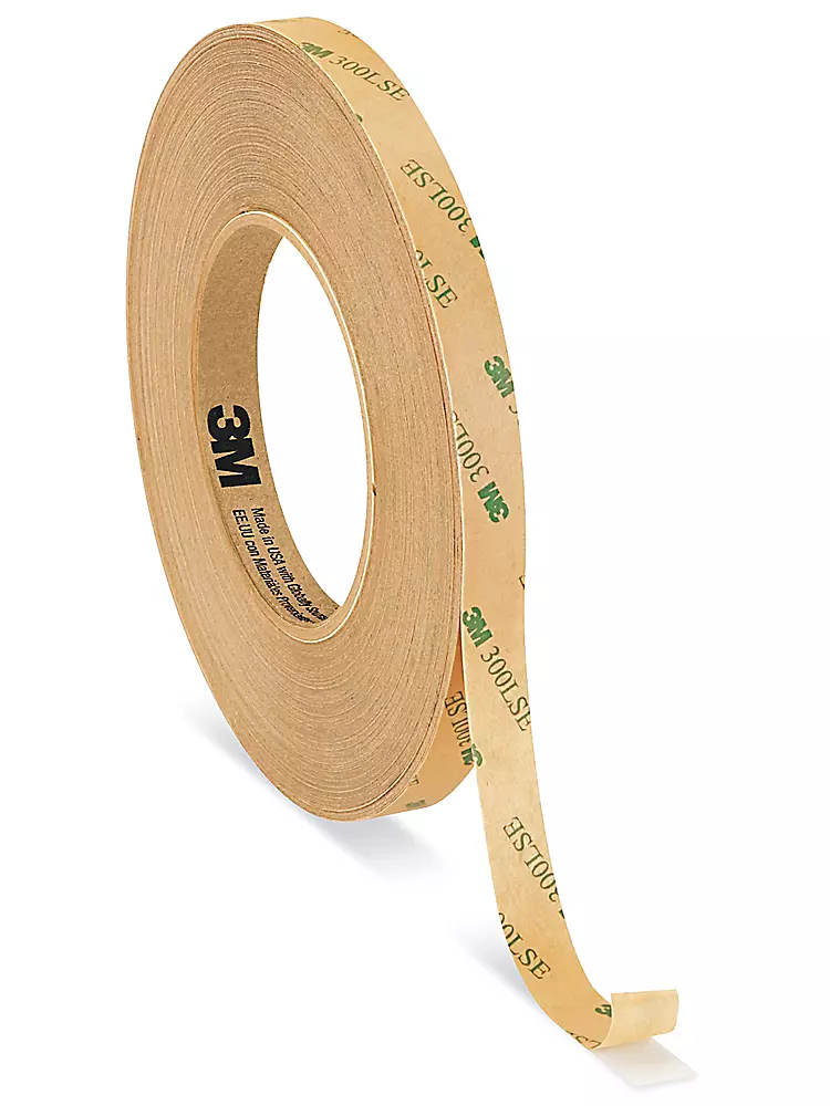 3M 9472LE Adhesive Transfer Tape Hand Rolls - 1/2" x 60 yds