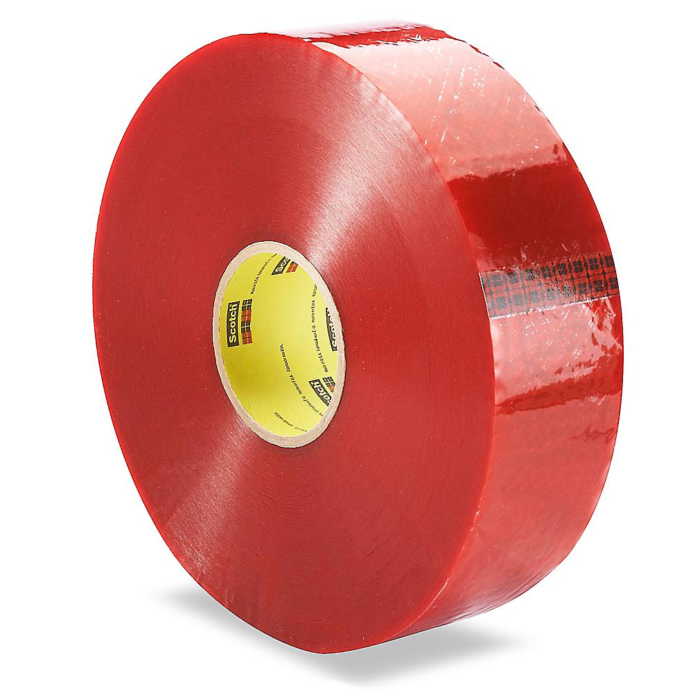3M 3779 Hot Melt Machine Length Tape - "Check Seal Before...", 3" x 1,000 yds, Clear