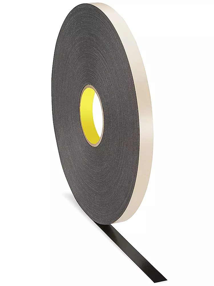 3M 4492 Double-Sided Foam Tape - 3/4" x 72 yds, Black