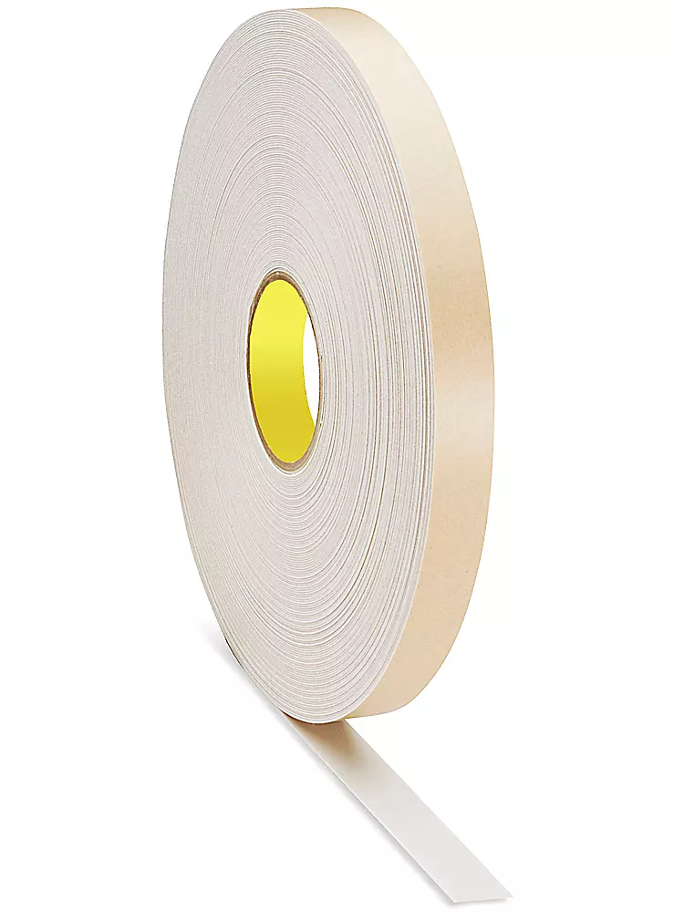 3M 4492 Double-Sided Foam Tape - 1" x 72 yds, White