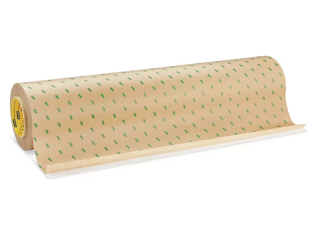 3M 9502 Adhesive Transfer Tape Hand Rolls - 24" x 60 yds