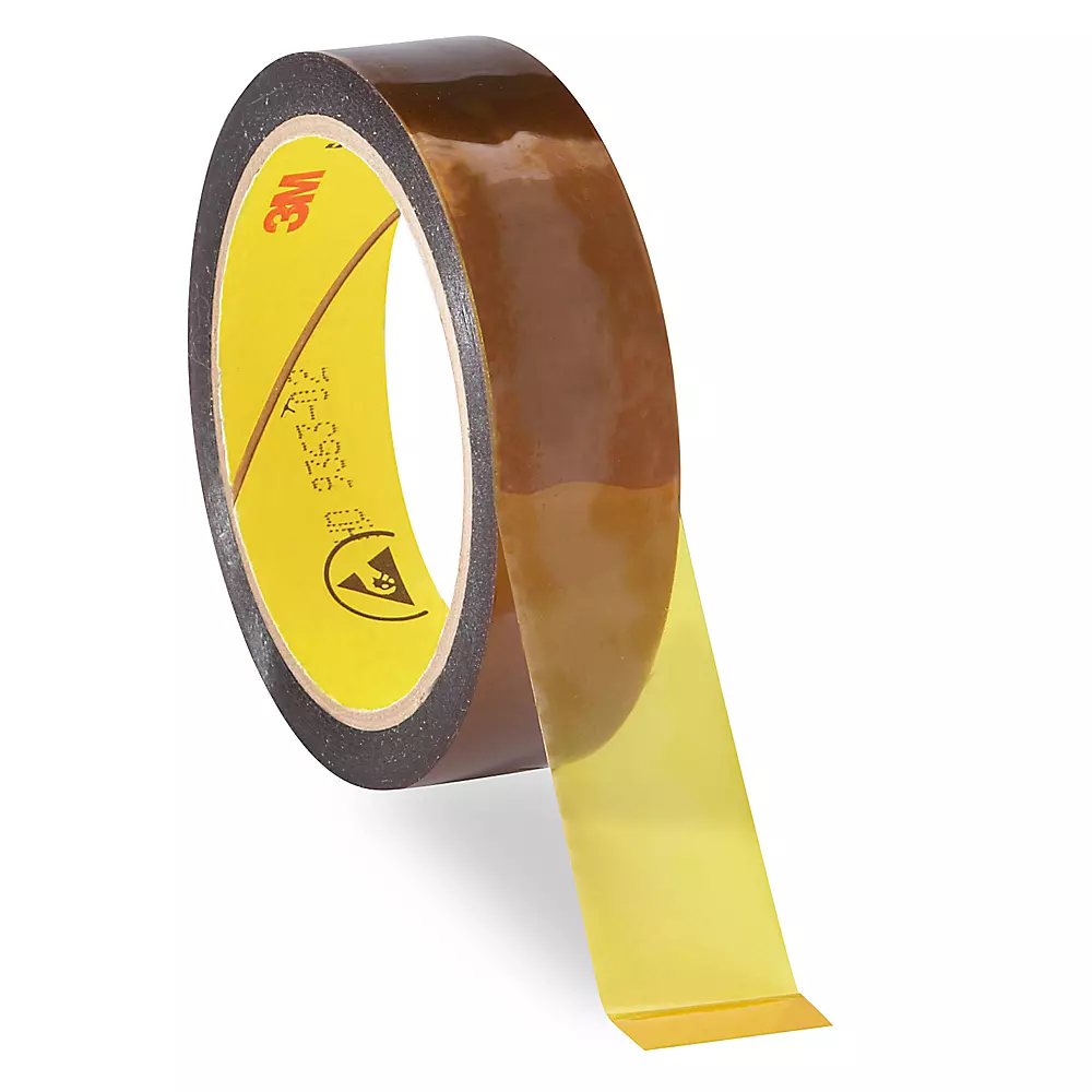 3M 5419 Low Static Polyimide Film Tape - 1" x 36 yds