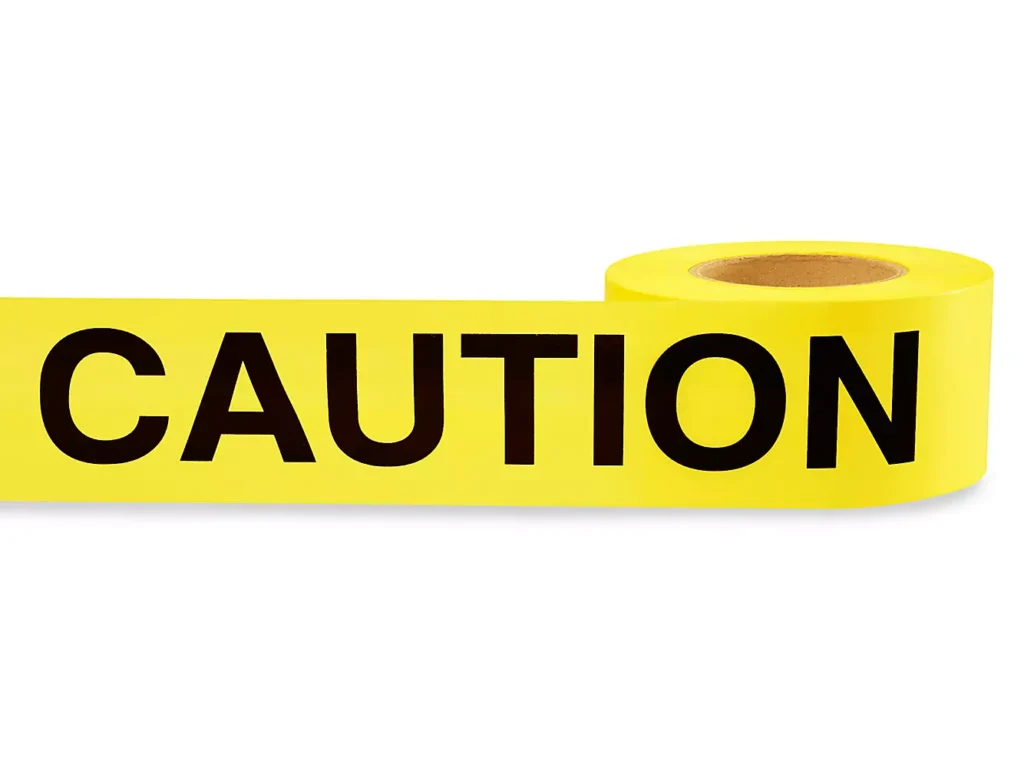 3M 300 Barricade Tape - 3" x 1,000'