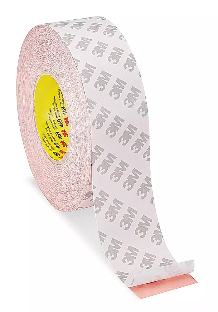 3M 469 Double-Sided Tissue Film Tape - 2" x 60 yds
