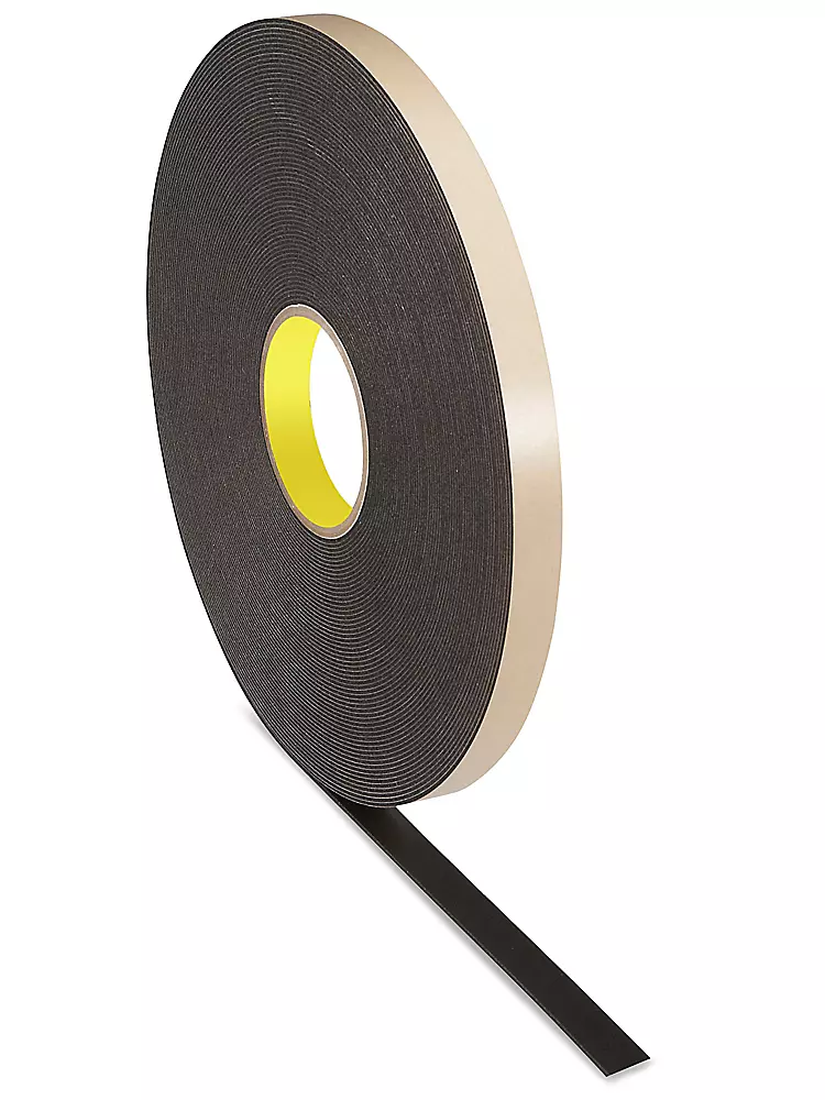 3M 4496 Double-Sided Foam Tape - 3/4" x 36 yds, Black