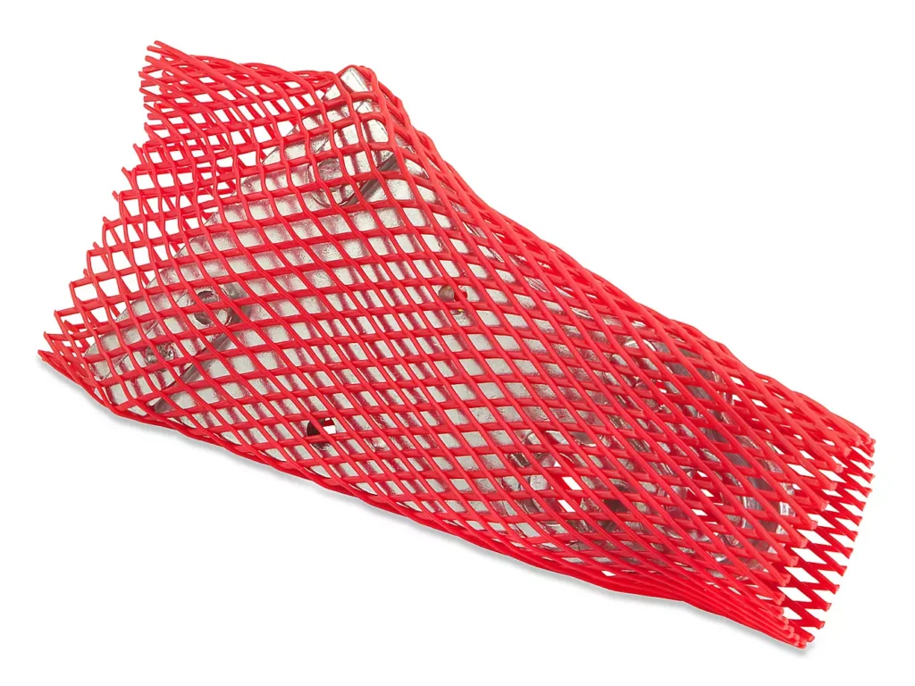 Heavy-Duty Protective Netting - 2 - 2 1/2" x 82', Red