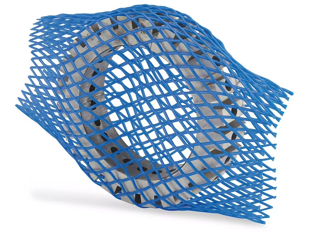 Heavy-Duty Protective Netting - 3 - 5" x 82', Blue