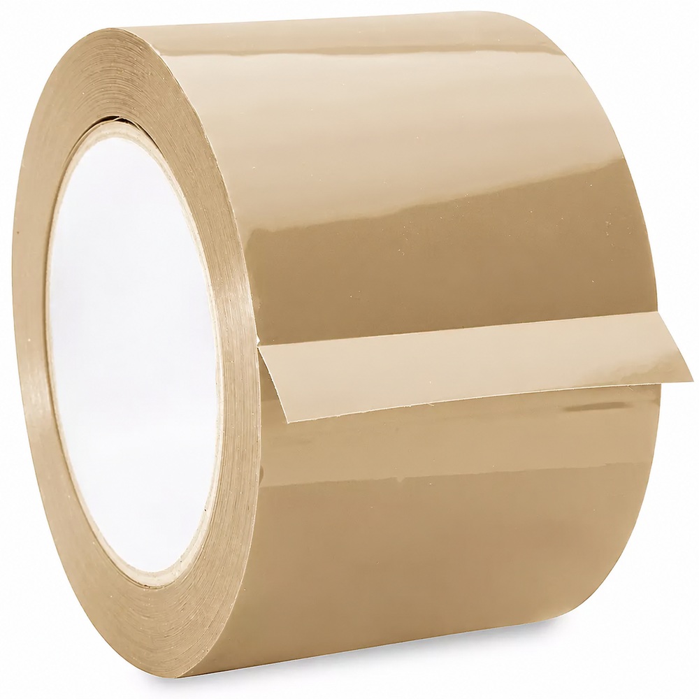 Heavy Duty Industrial Tape - 3.5 Mil, 3" x 55 yds, Tan