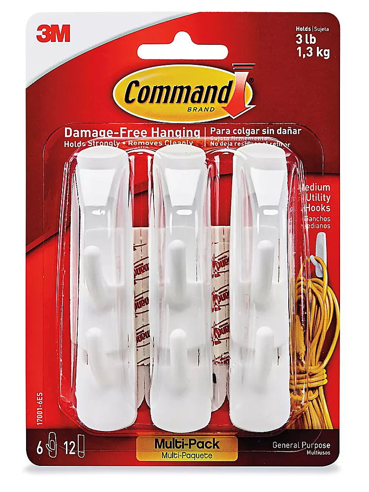 3M 17001 Command™ Hooks Value Pack - Medium