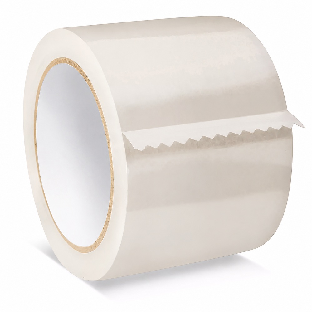 Industrial Plus Tape - 2.6 Mil, 3" x 55 yds, Clear