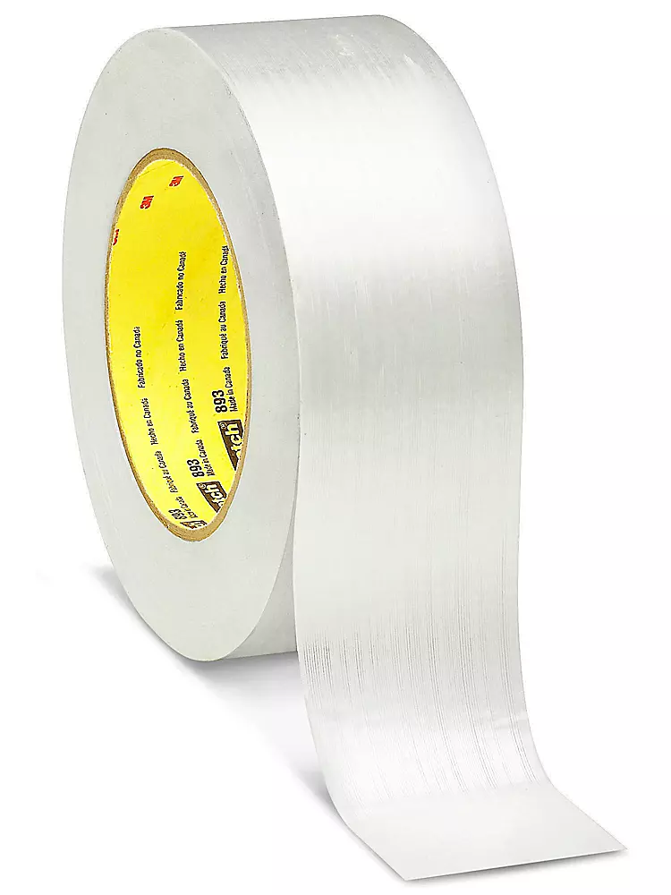 3M 893 Industrial Strapping Tape - 2" x 60 yds