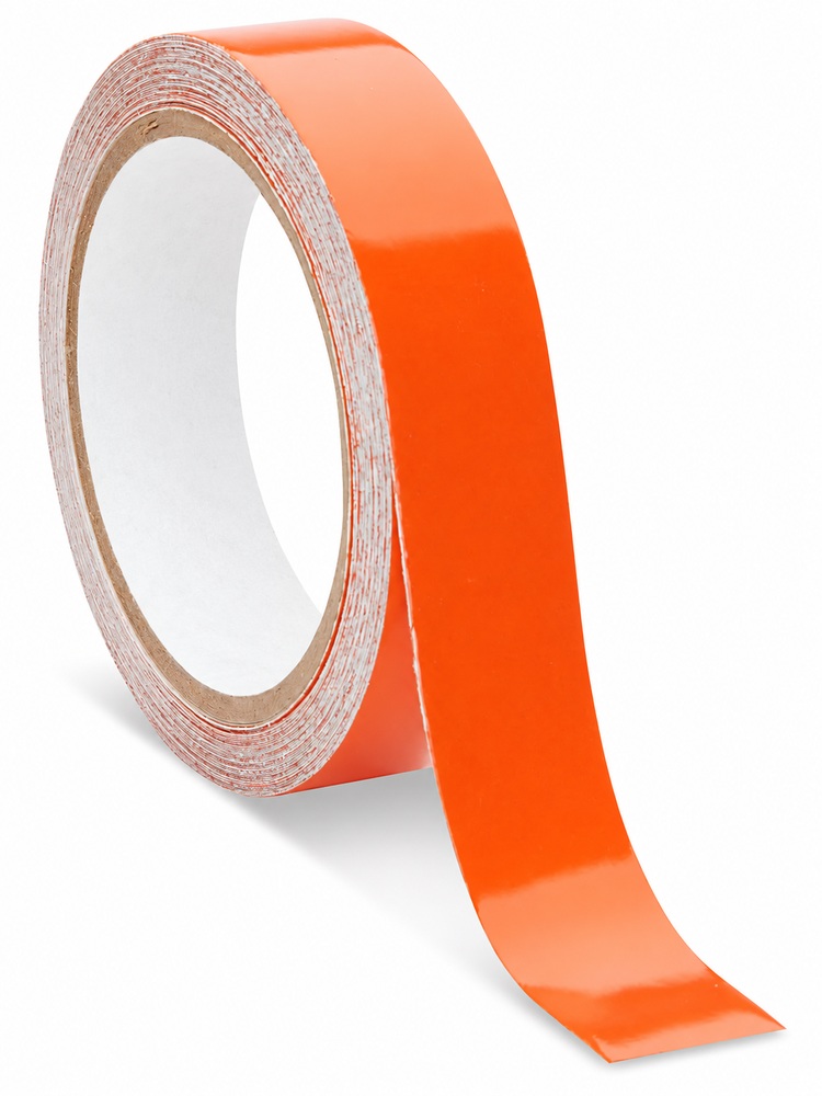 Reflective Tape - 1" x 10 yds, Orange