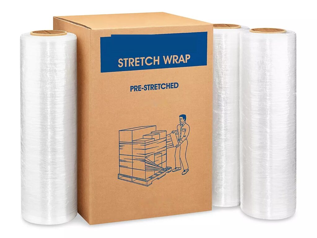 Standard Pre-Stretched Wrap Skid Lot - 27.5 gauge, 17.3" x 1,500'