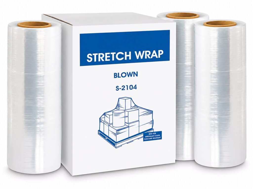 NorthEdge Stretch Wrap - Blown, 70 gauge, 15" x 1,500'