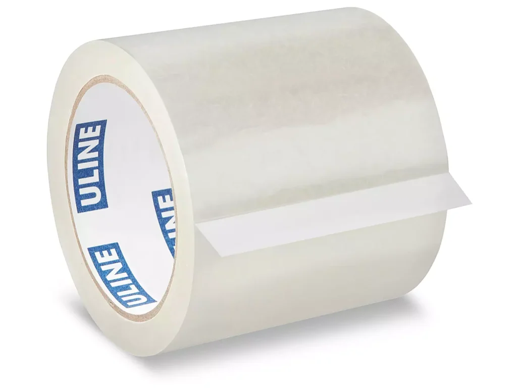 Label Protection Tape - 2 Mil, 4" x 72 yds, Clear
